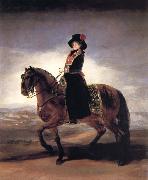 Francisco Goya Maria Luisa on Horseback china oil painting reproduction